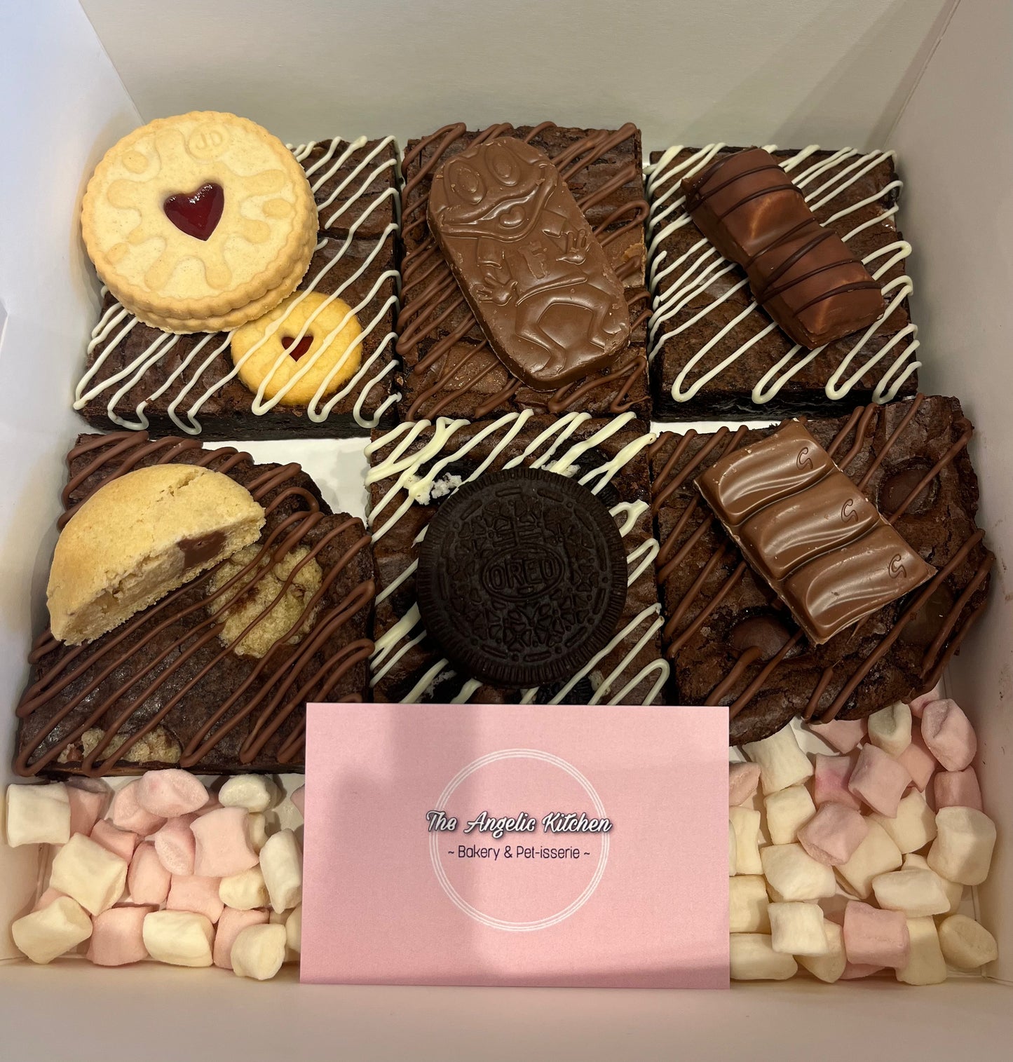 Box of 4 Blondies/Brownies