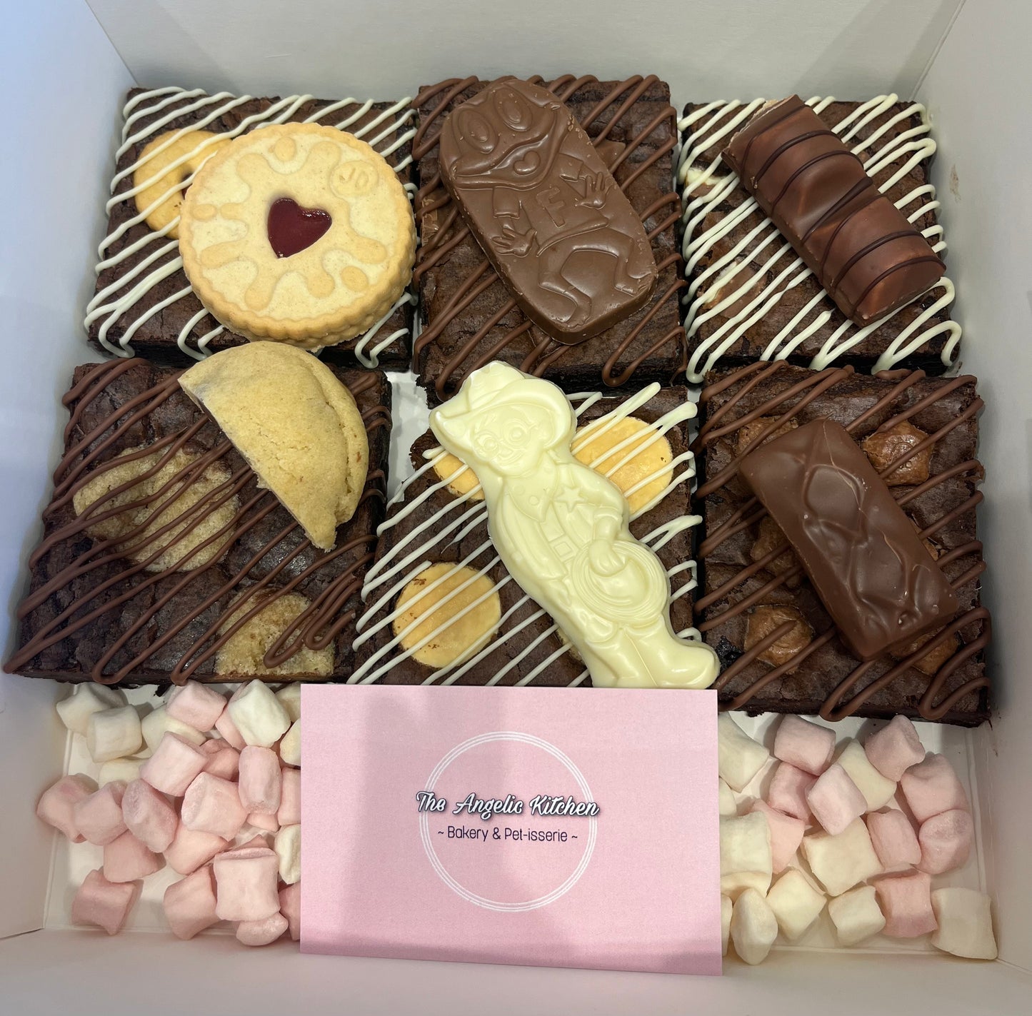 Box of 4 Blondies/Brownies
